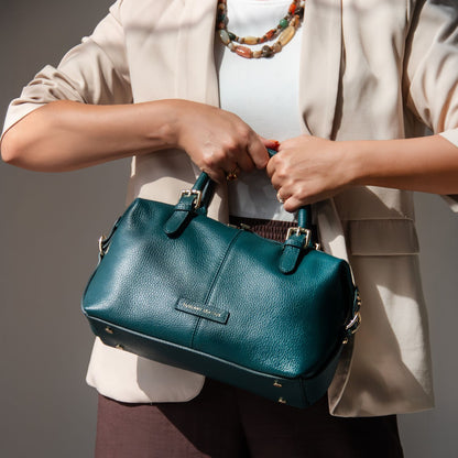 Ribelle - Soft leather duffle bag