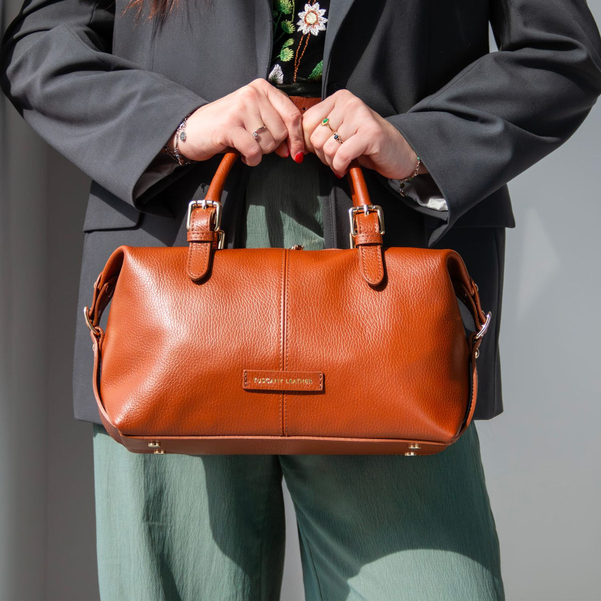 Ribelle – Duffle Bag aus weichem Leder