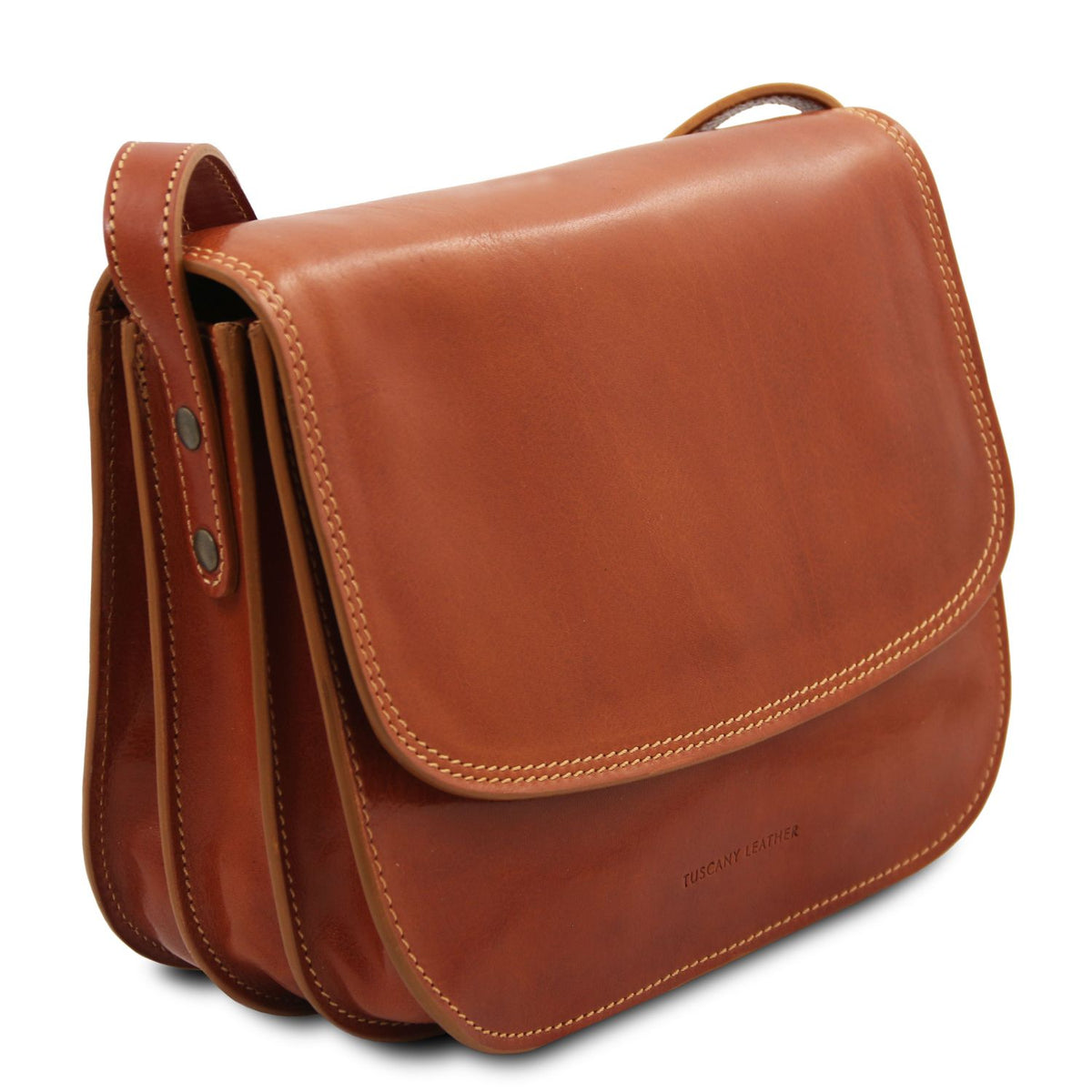 Greta - leather saddle bag | TL141958
