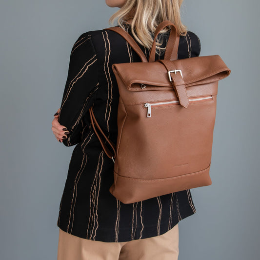 London - Soft leather backpack
