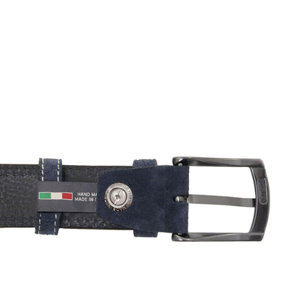 Ceinture décontractée en cuir suédé 35 mm | TL142537