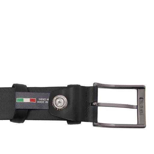 Elegant brushed leather belt 35mm | TL142539