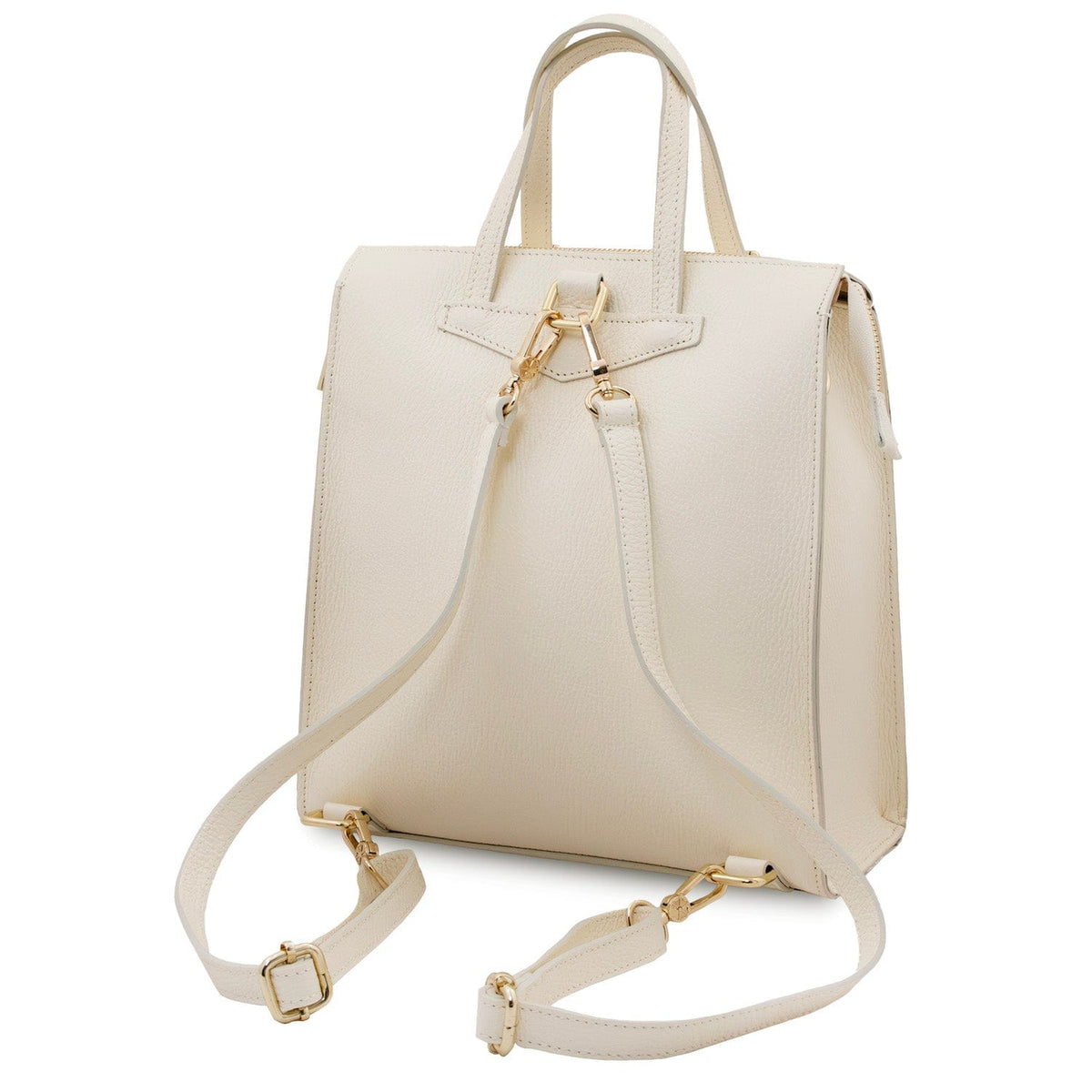 Mochilas de piel para mujer TL Bag - Mochila convertible de piel italiana | TL142211 San Rocco Italia