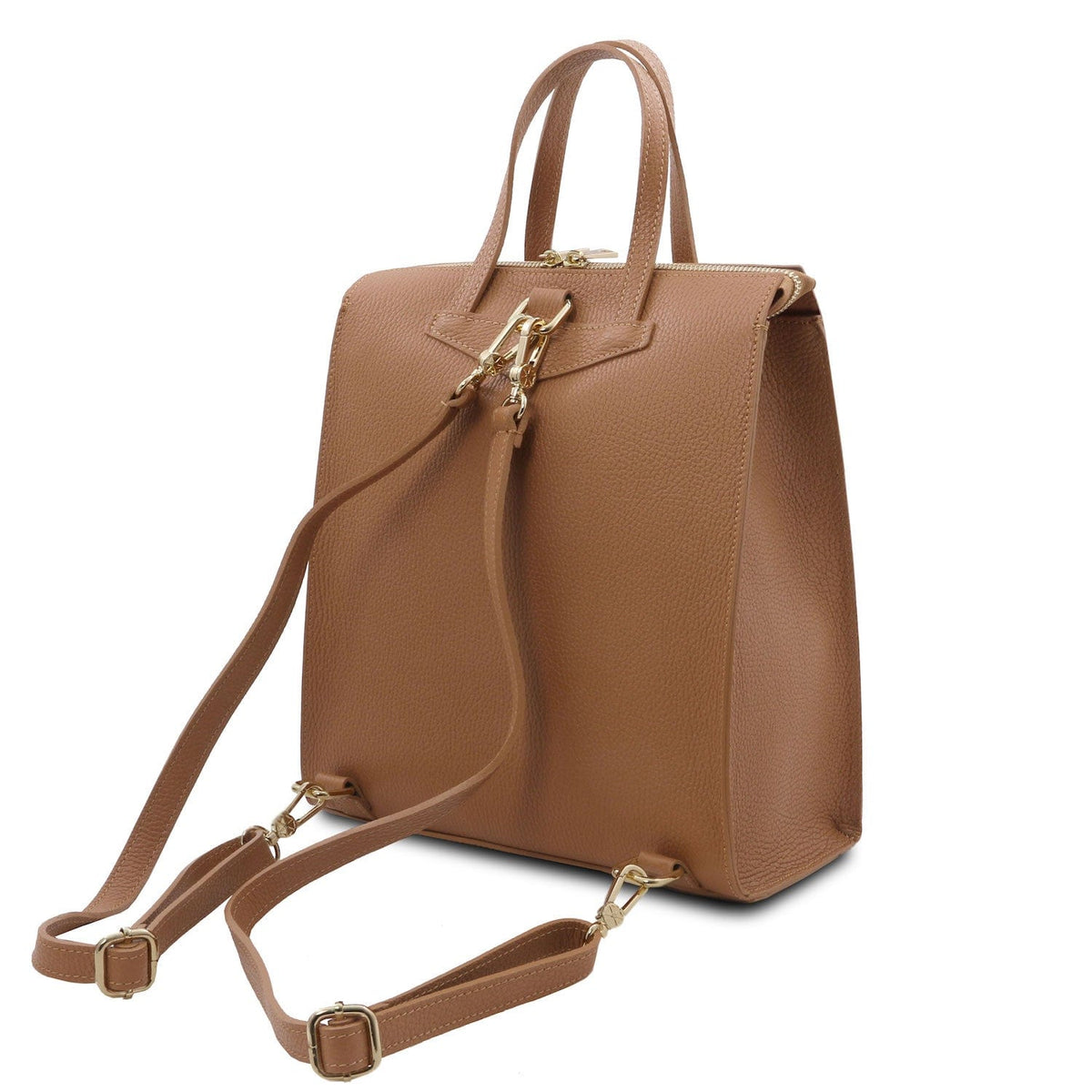 Mochilas de piel para mujer TL Bag - Mochila convertible de piel italiana | TL142211 San Rocco Italia