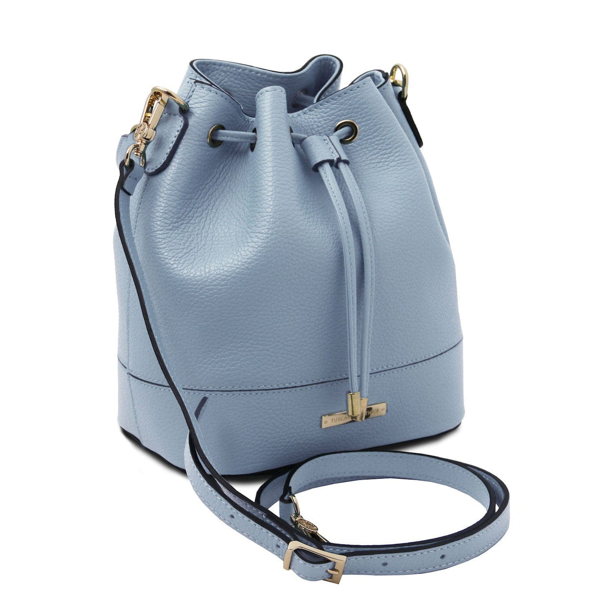 Leather handbags TL Bag - Leather bucket bag | TL142146 San Rocco Italia