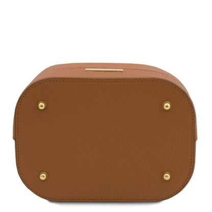 Leather handbags TL Bag - Leather bucket bag | TL142146 San Rocco Italia