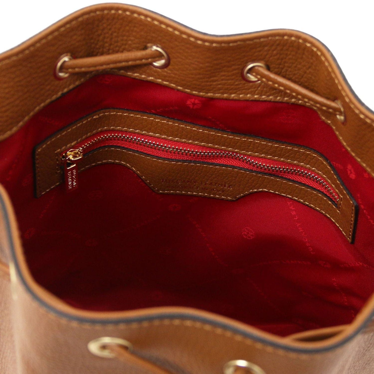 Leather handbags TL Bag - Leather bucket bag | TL142146 San Rocco Italia
