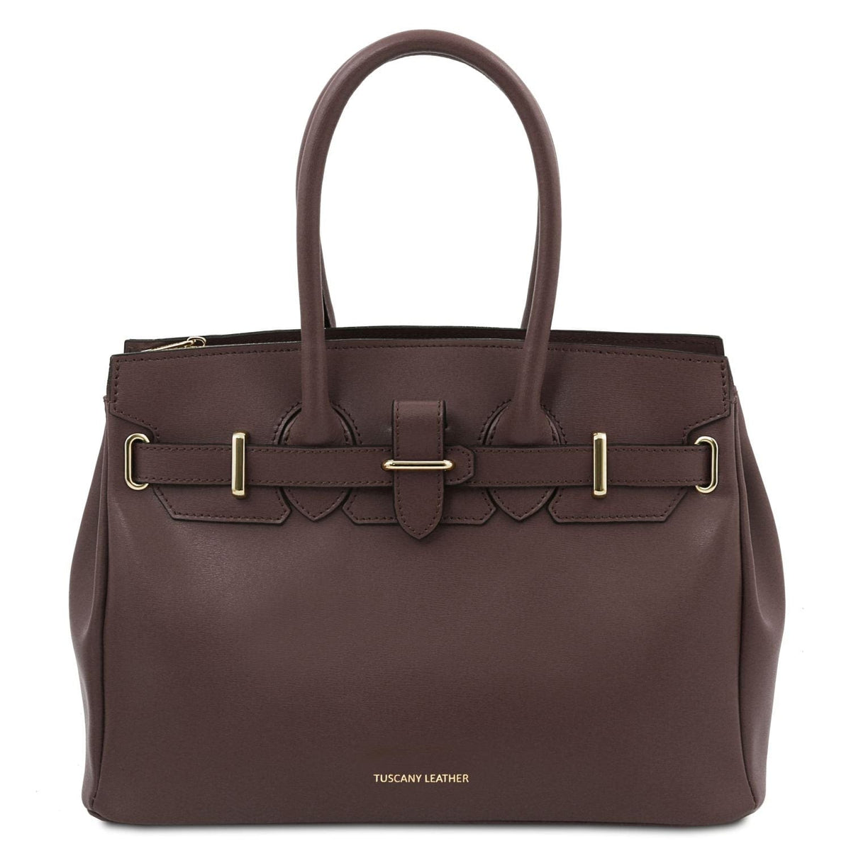 Bolsos de piel Café TL Bag - Leather handbag | TL142174 San Rocco Italia