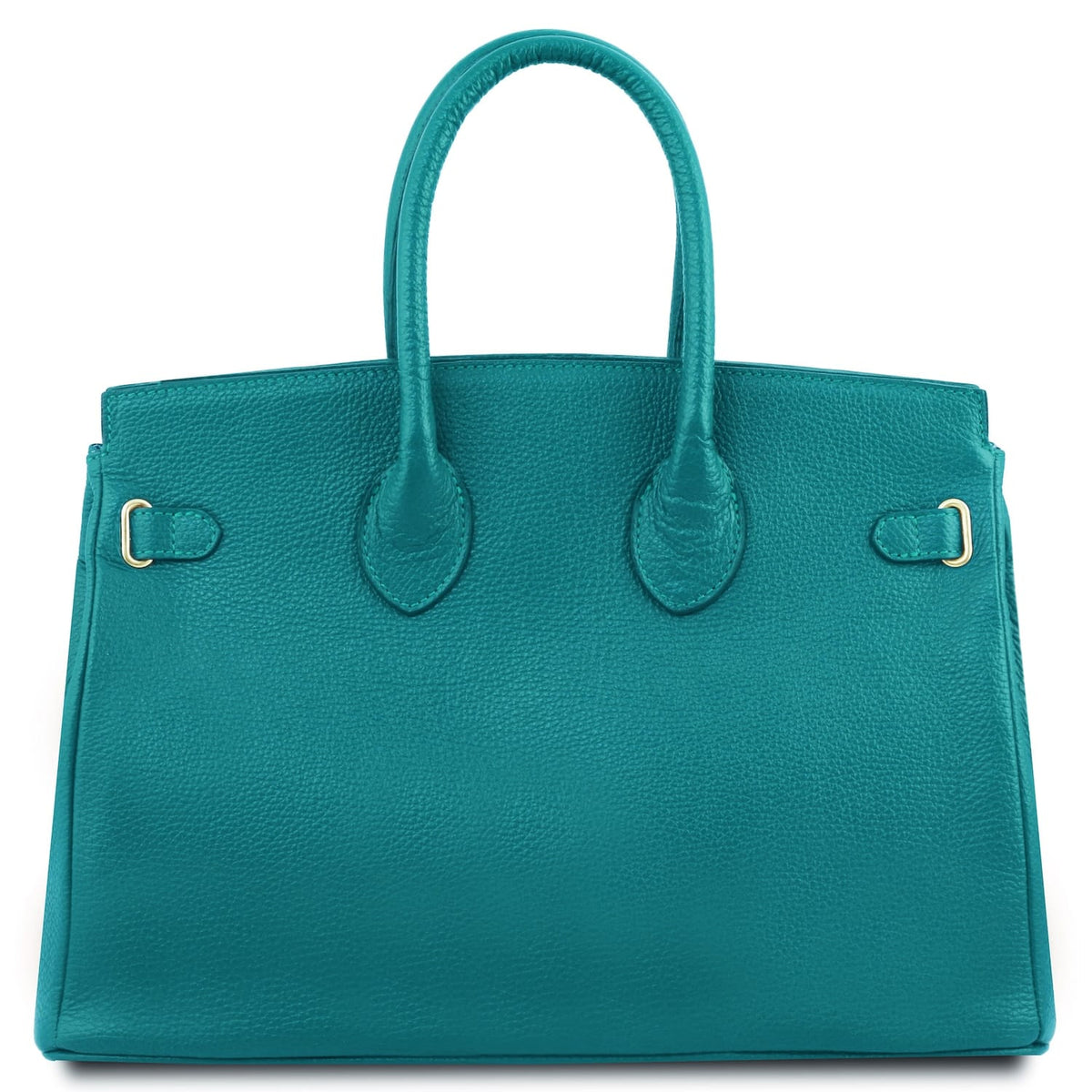 TL Bag - Leather handbag with golden hardware | TL141529