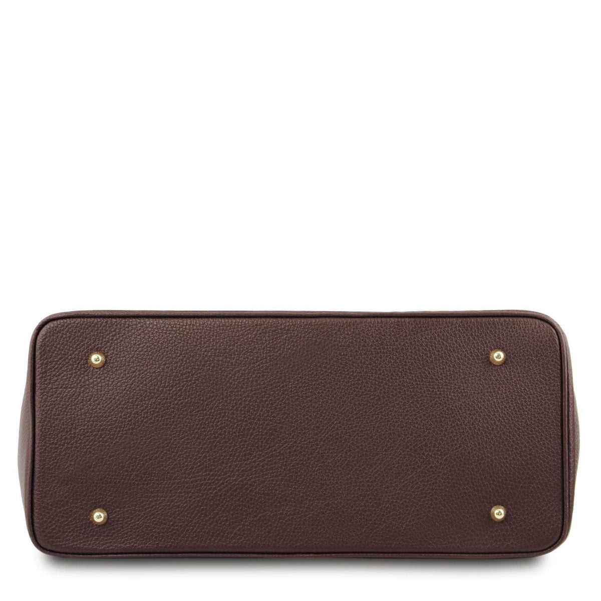 TL Bag - Leather handbag with golden hardware | TL141529 - Premium Leather handbags - Shop now at San Rocco Italia