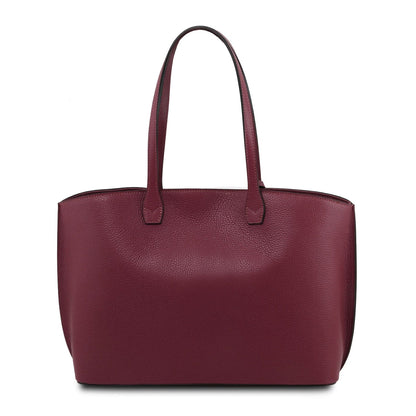 Sacs à l’épaule en cuir TL Bag - Cabas en cuir | TL141828 San Rocco Italia