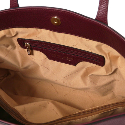 Sacs à l’épaule en cuir TL Bag - Cabas en cuir | TL141828 San Rocco Italia