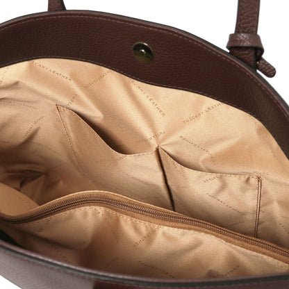 Sacs à l’épaule en cuir TL Bag - Cabas en cuir | TL141828 San Rocco Italia