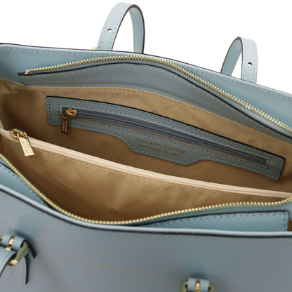 Leather handbags TL Bag - Leather shoulder bag | TL142037 San Rocco Italia