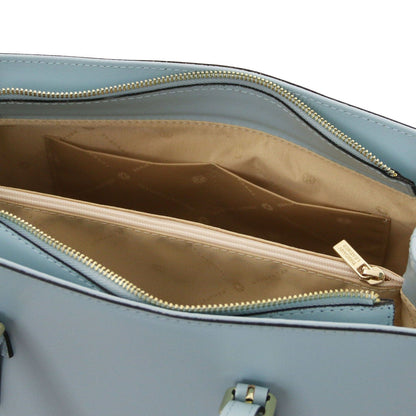 Leather handbags TL Bag - Leather shoulder bag | TL142037 San Rocco Italia