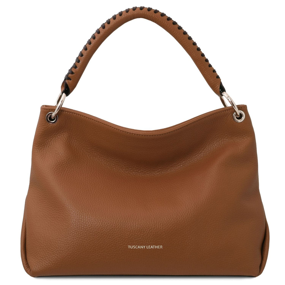 Borse in pelle Cognac TL Bag - Borsa in morbida pelle italiana | TL142087 San Rocco Italia