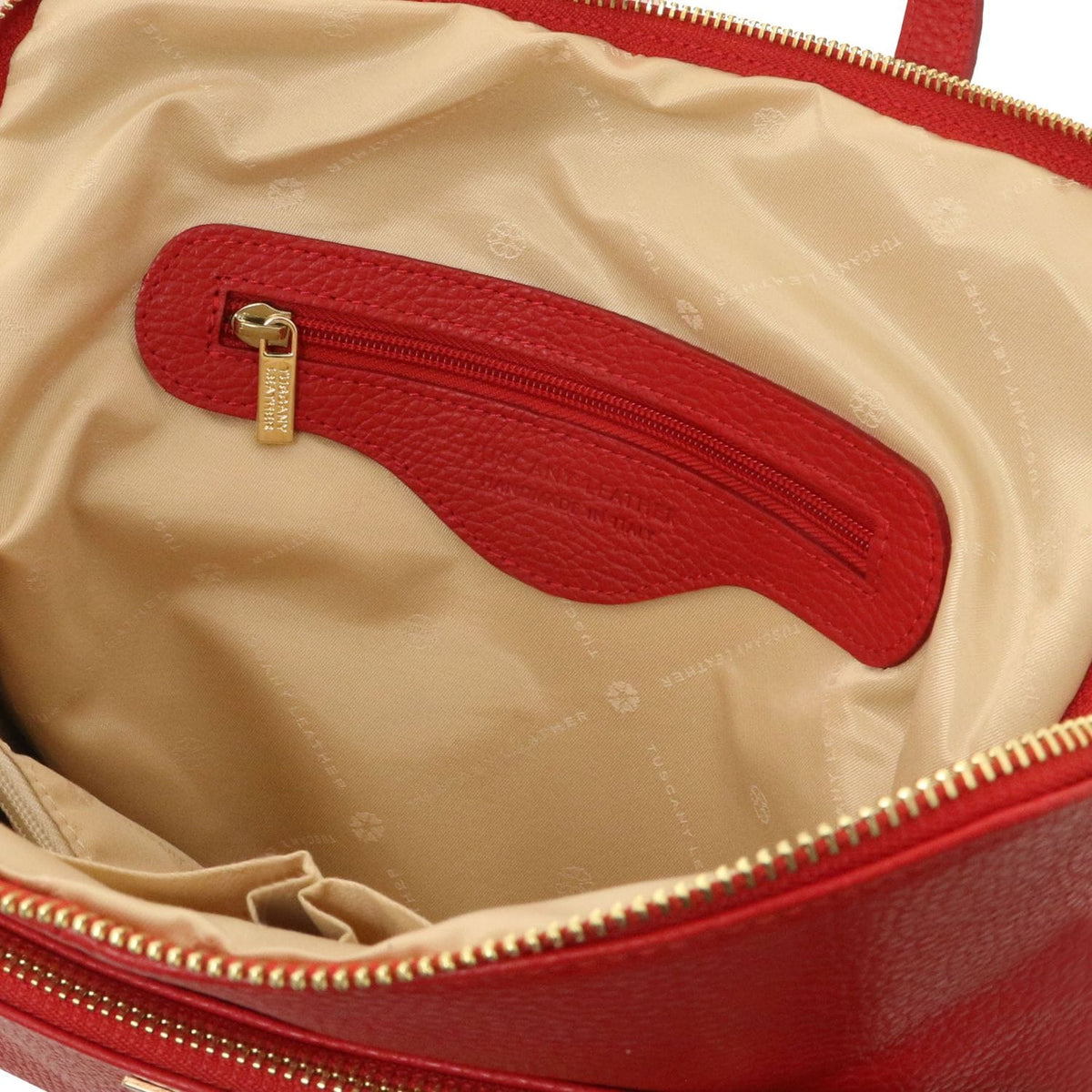 Leren rugzakken voor dames TL Bag - Zachte leren rugzak voor dames, omvormbaar tot 2-in-1 rugzak/schoudertas | TL141682 San Rocco Italia