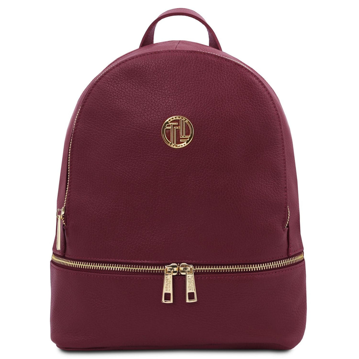 Sacs à dos femme en cuir Bordeaux TL Bag - Sac à dos en cuir souple | TL142280 San Rocco Italia