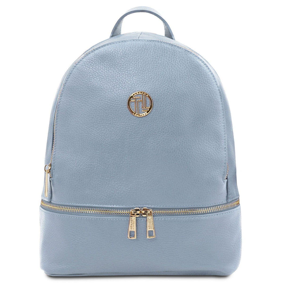 Sacs à dos femme en cuir Bleu clair TL Bag - Sac à dos en cuir souple | TL142280 San Rocco Italia