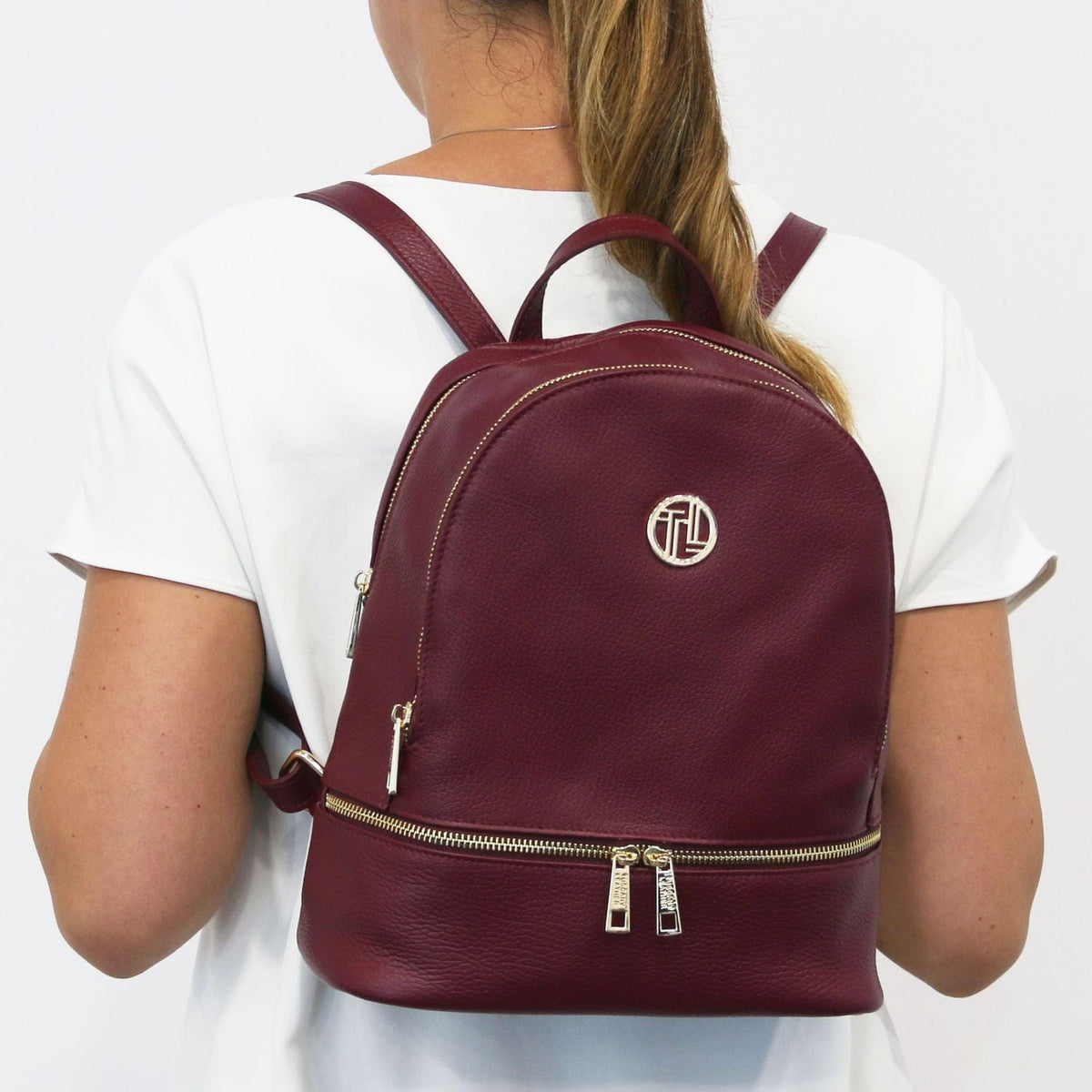 Sacs à dos femme en cuir TL Bag - Sac à dos en cuir souple | TL142280 San Rocco Italia