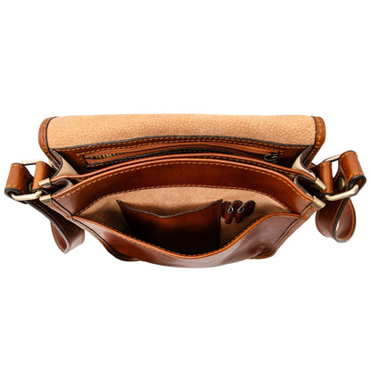 Ledertaschen für Herren TL Messenger - Leder-Schultertasche mit zwei Fächern | TL141255 San Rocco Italia