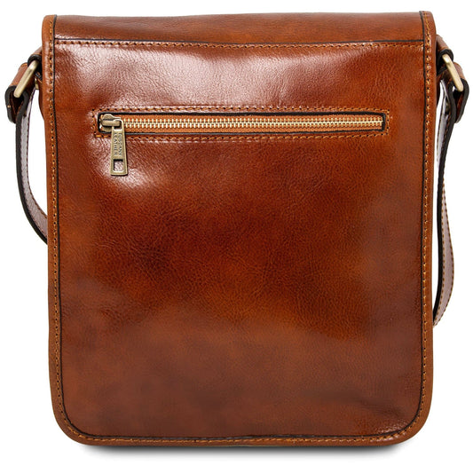 Leather bags for men TL Messenger - Two compartment leather shoulder bag | TL141255 San Rocco Italia