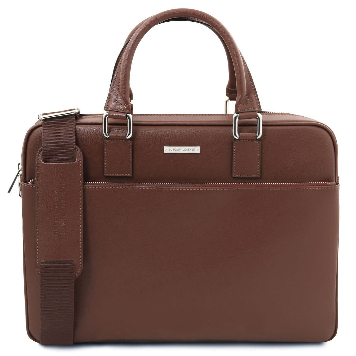 Torino - Cartella porta laptop in pelle Saffiano | TL142551