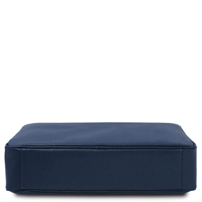 Torino - Cartella porta laptop in pelle Saffiano | TL142551