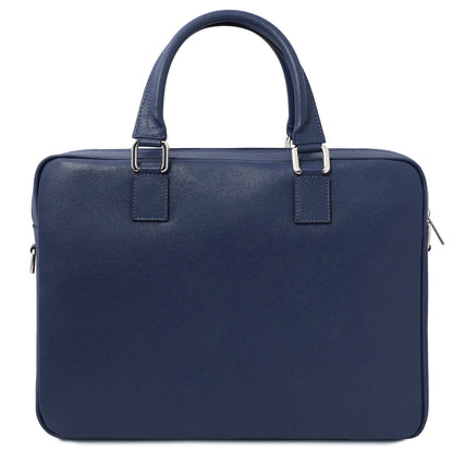 Torino - Cartella porta laptop in pelle Saffiano | TL142551
