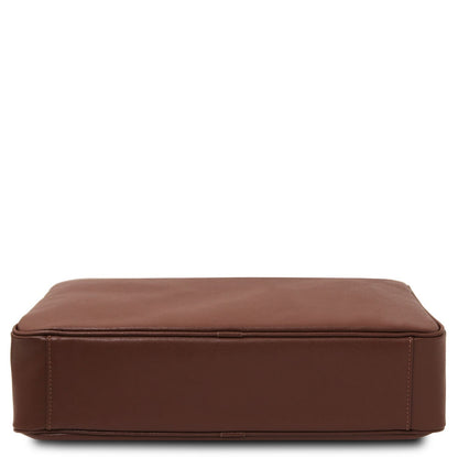Torino - Cartella porta laptop in pelle Saffiano | TL142551