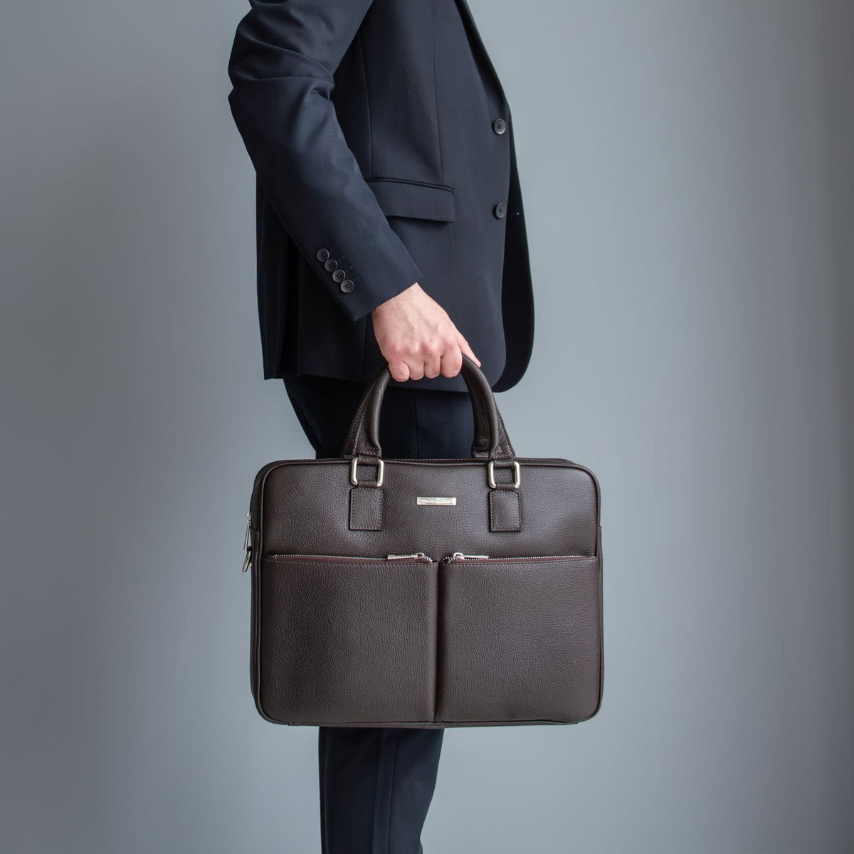 Treviso - Leather laptop briefcase | TL142546