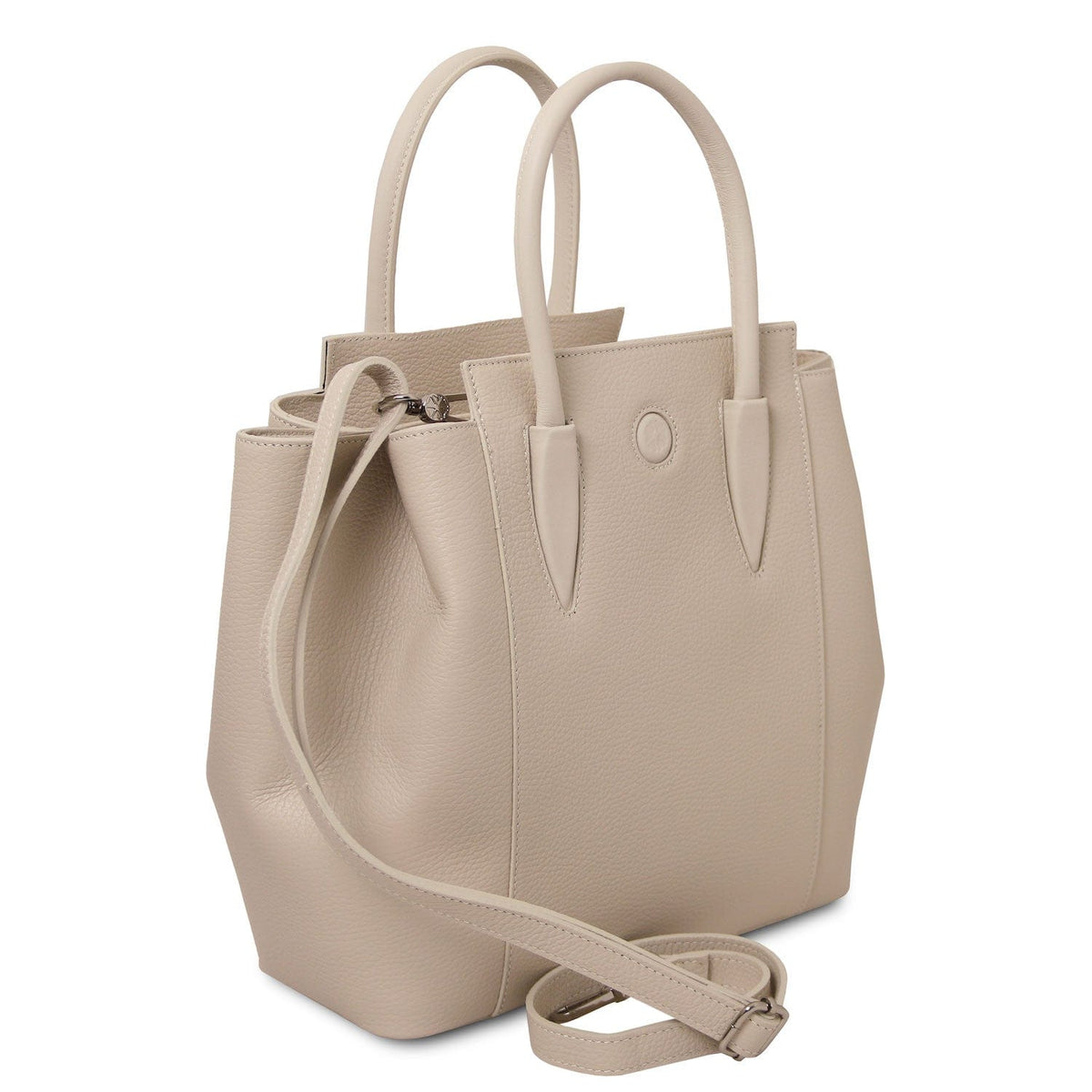 Leather handbags Tulipan - Italian leather handbag | TL141727 San Rocco Italia