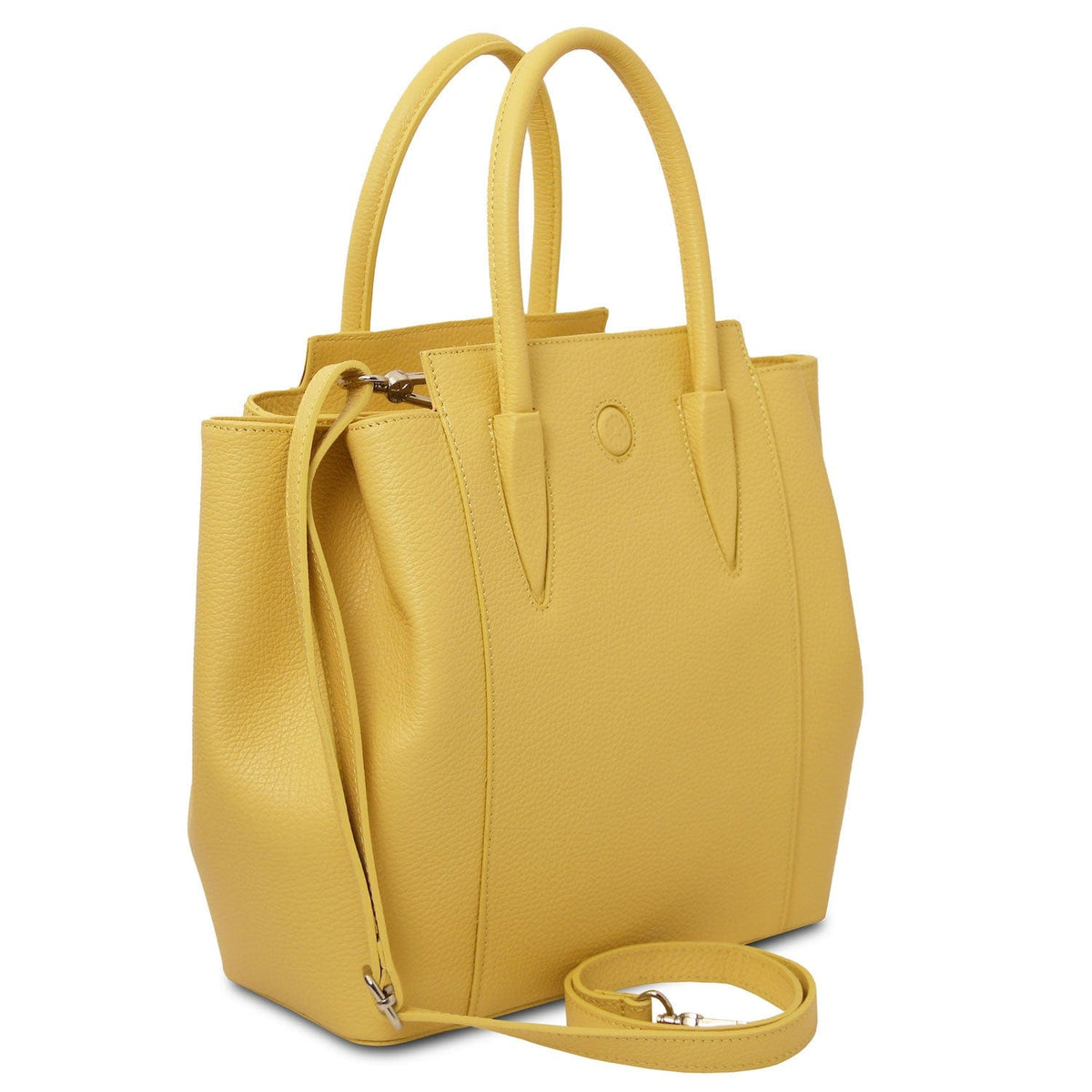 Leather handbags Tulipan - Italian leather handbag | TL141727 San Rocco Italia