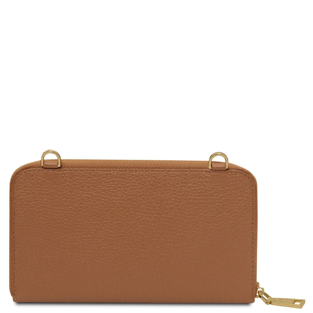 Bolsos de hombro de piel Urania - Leather phone wallet with strap | TL142433 San Rocco Italia