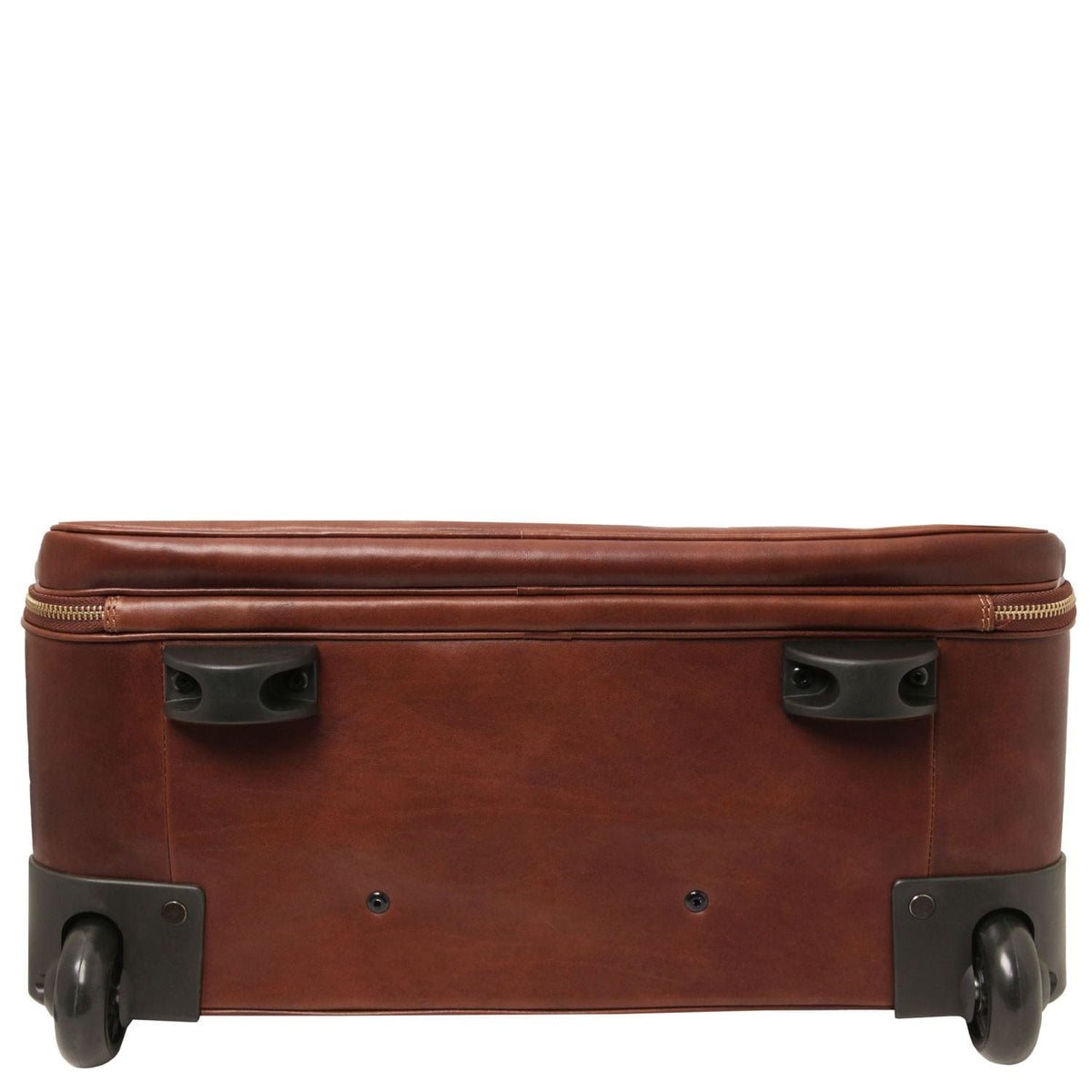 Rollgepäck aus Leder Varsavia - Leder-Pilotenkoffer mit zwei Rollen | TL141888 San Rocco Italia