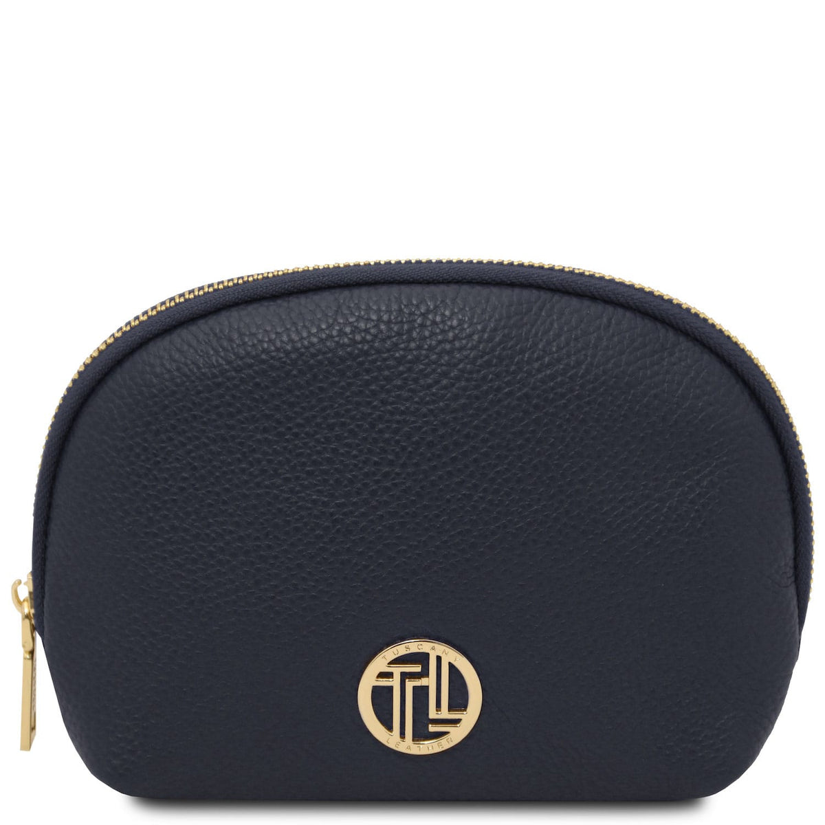 Travel leather accessories Azul oscuro Vera - Soft leather toiletry case | TL142438 San Rocco Italia