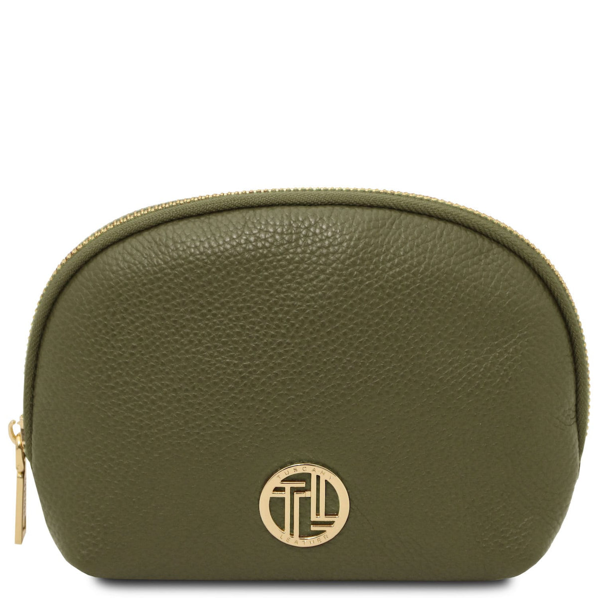 Travel leather accessories Verde bosque Vera - Soft leather toiletry case | TL142438 San Rocco Italia