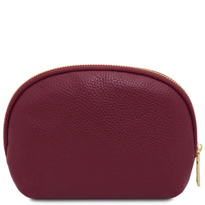 Travel leather accessories Vera - Soft leather toiletry case | TL142438 San Rocco Italia