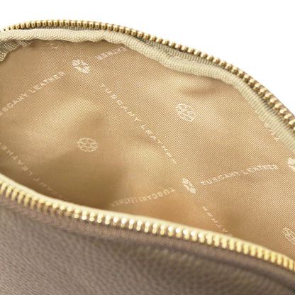 Travel leather accessories Vera - Soft leather toiletry case | TL142438 San Rocco Italia
