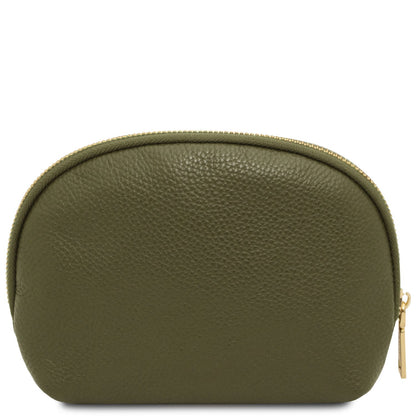 Travel leather accessories Vera - Soft leather toiletry case | TL142438 San Rocco Italia