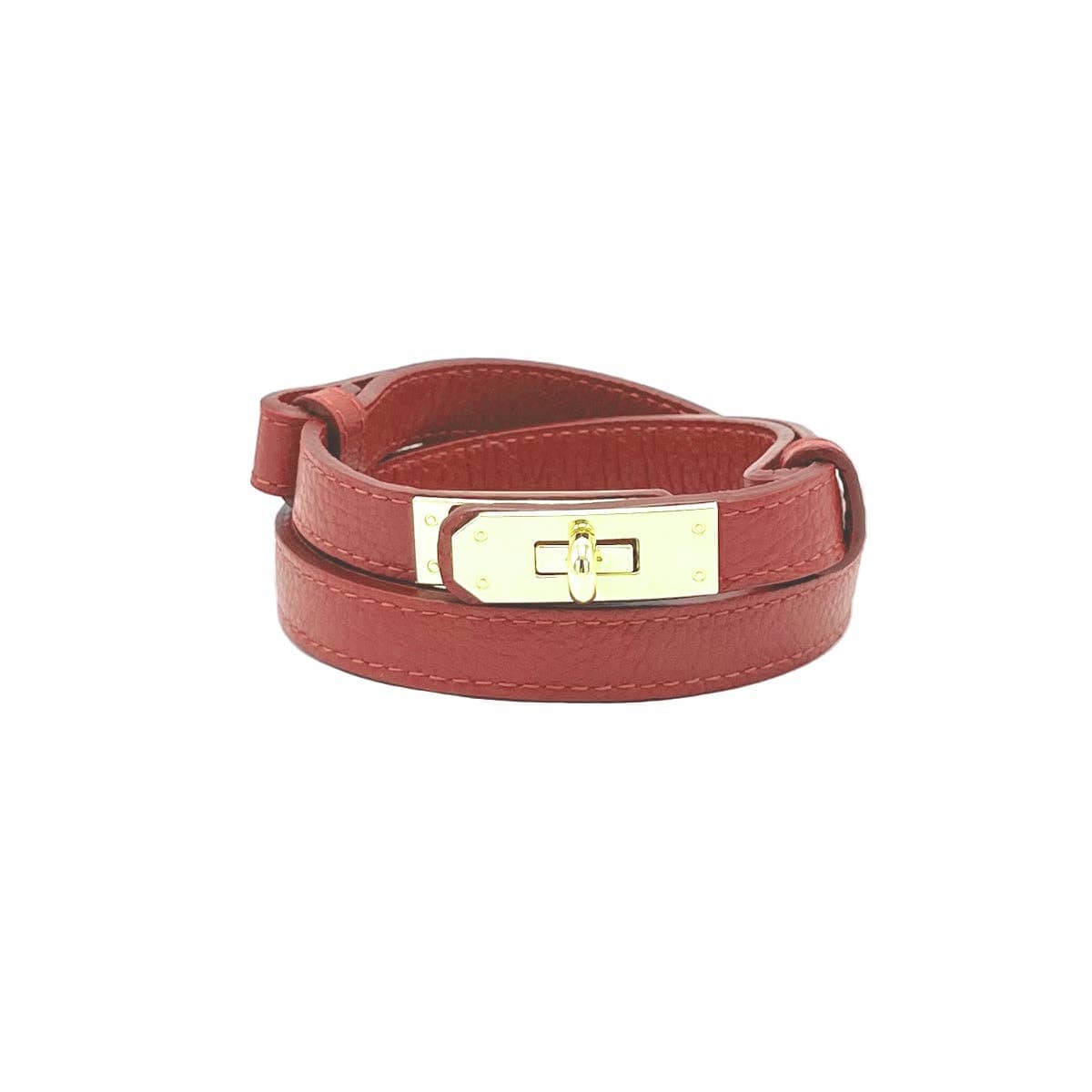Leather Belts Women’s Adjustable Skinny Leather Belt – Handcrafted in Italy San Rocco Italia