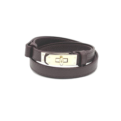 Leather Belts Women’s Adjustable Skinny Leather Belt – Handcrafted in Italy San Rocco Italia