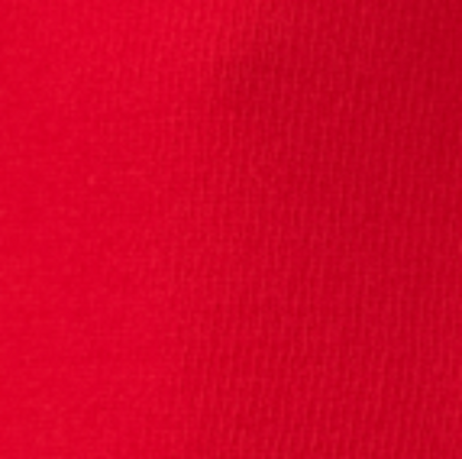 Close-up of vibrant red fabric texture highlighting the soft knit material of the Wool & Cashmere Mix Maxi V-Neck Sweater.
