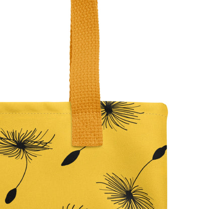 Accessori - Borse Borsa tote gialla con motivo a soffione San Rocco Italia