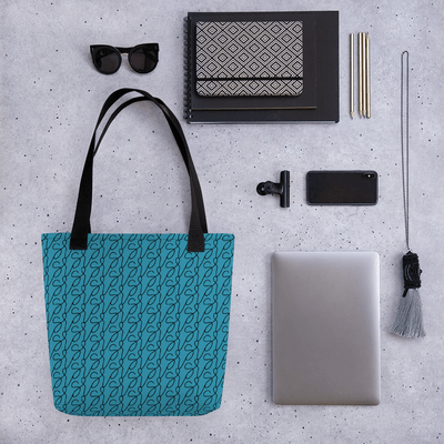 Accesorios Bolso tote verde azulado con logotipo San Rocco Italia