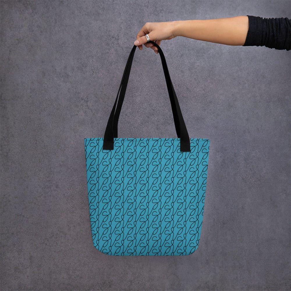Accesorios Verde azulado Bolso tote con logo San Rocco Italia