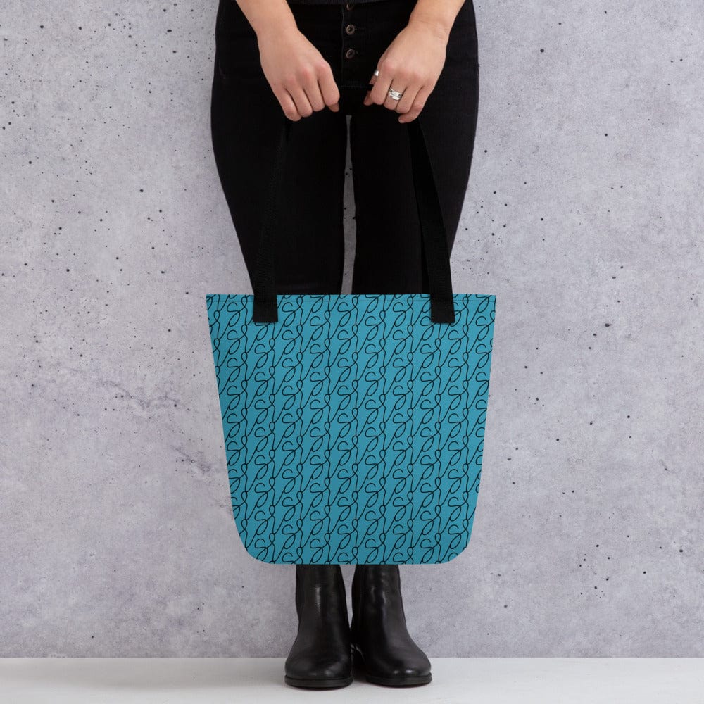Accesorios Verde azulado Bolso tote con logo San Rocco Italia