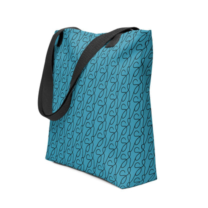Accesorios Verde azulado Bolso tote con logo San Rocco Italia
