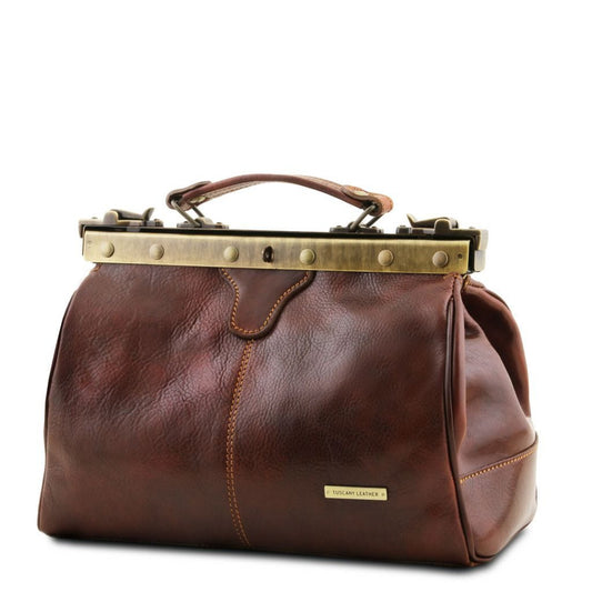 Sacs de médecin Michelangelo - Sac de médecin Gladstone en cuir | TL10038 San Rocco Italia