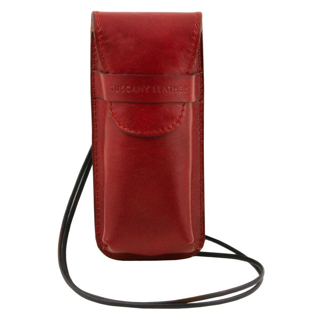 Accessoires loisirs en cuir Rouge Support exclusif en cuir pour lunettes/smartphone/montre | TL141282 San Rocco Italia